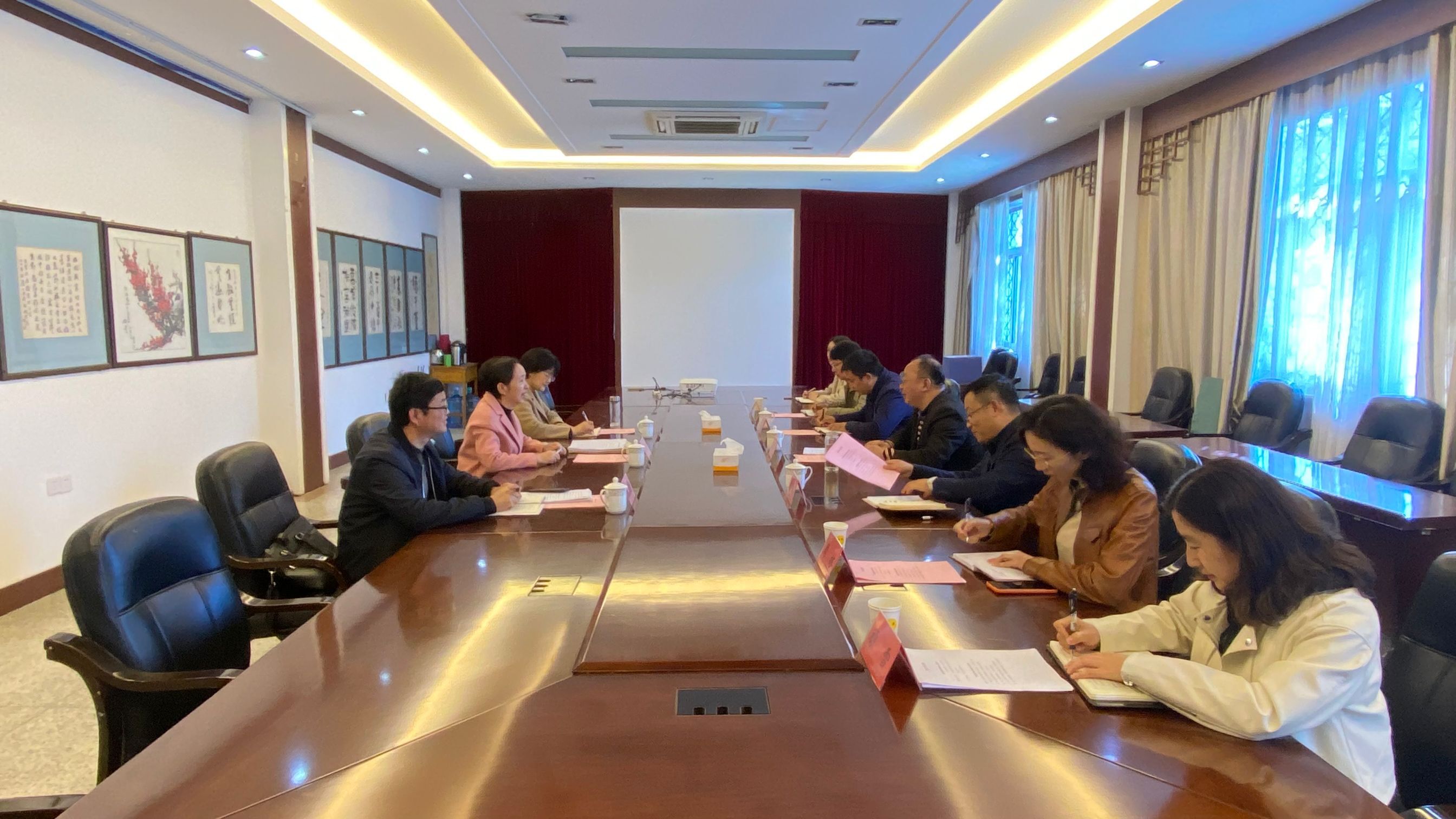 市委党史学习教育第九巡回指导组赴我校进行巡回指导