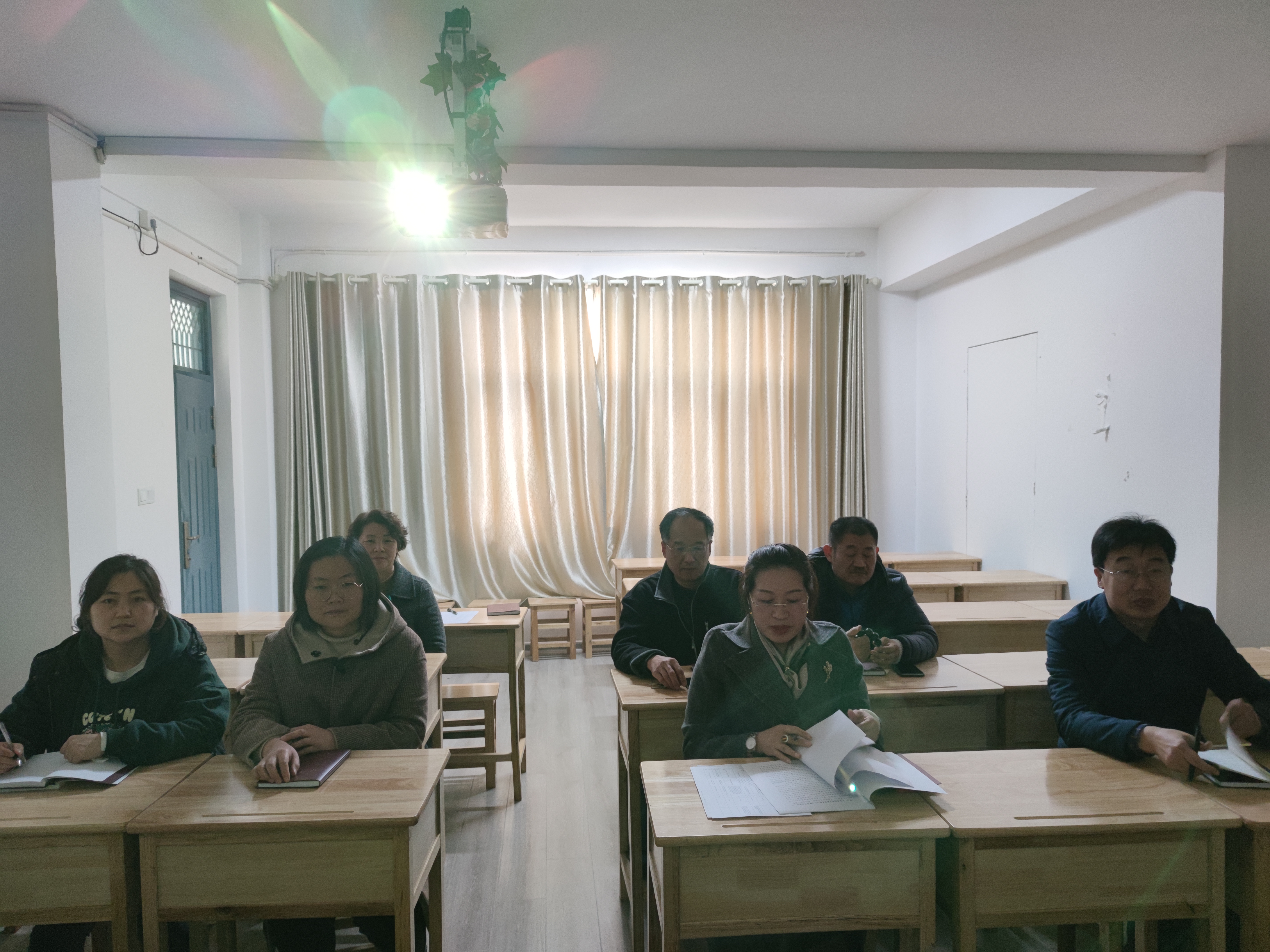 我校机关第三党支部开展党史学习教育动员大会