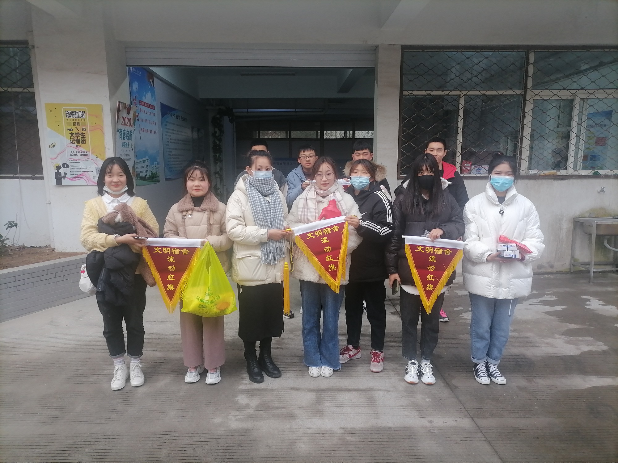 连云港开放大学2020秋文明宿舍创建评选活动取得圆满成功