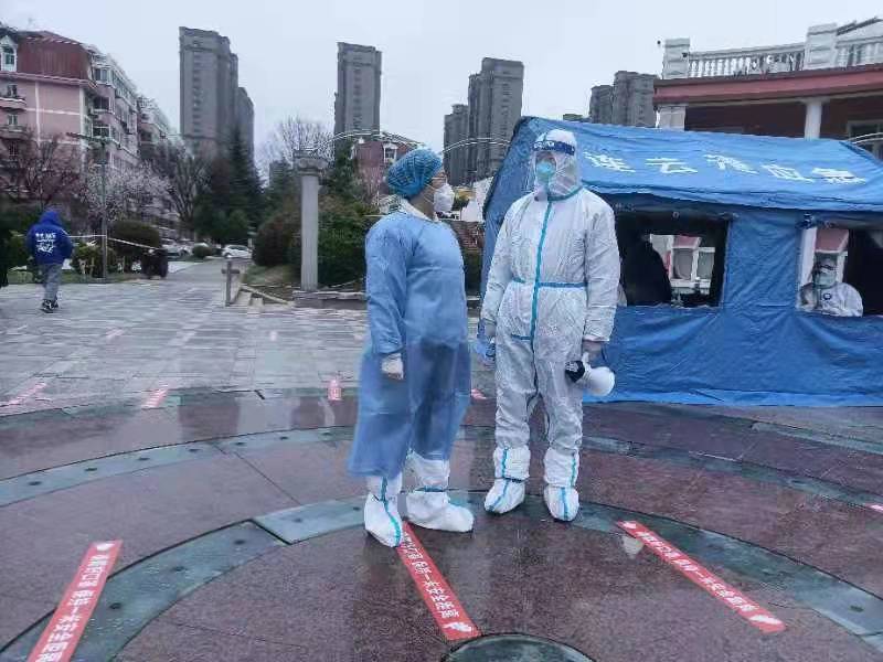 同心抗“疫”，“疫”不容辞----我校党员教师志愿者在行动