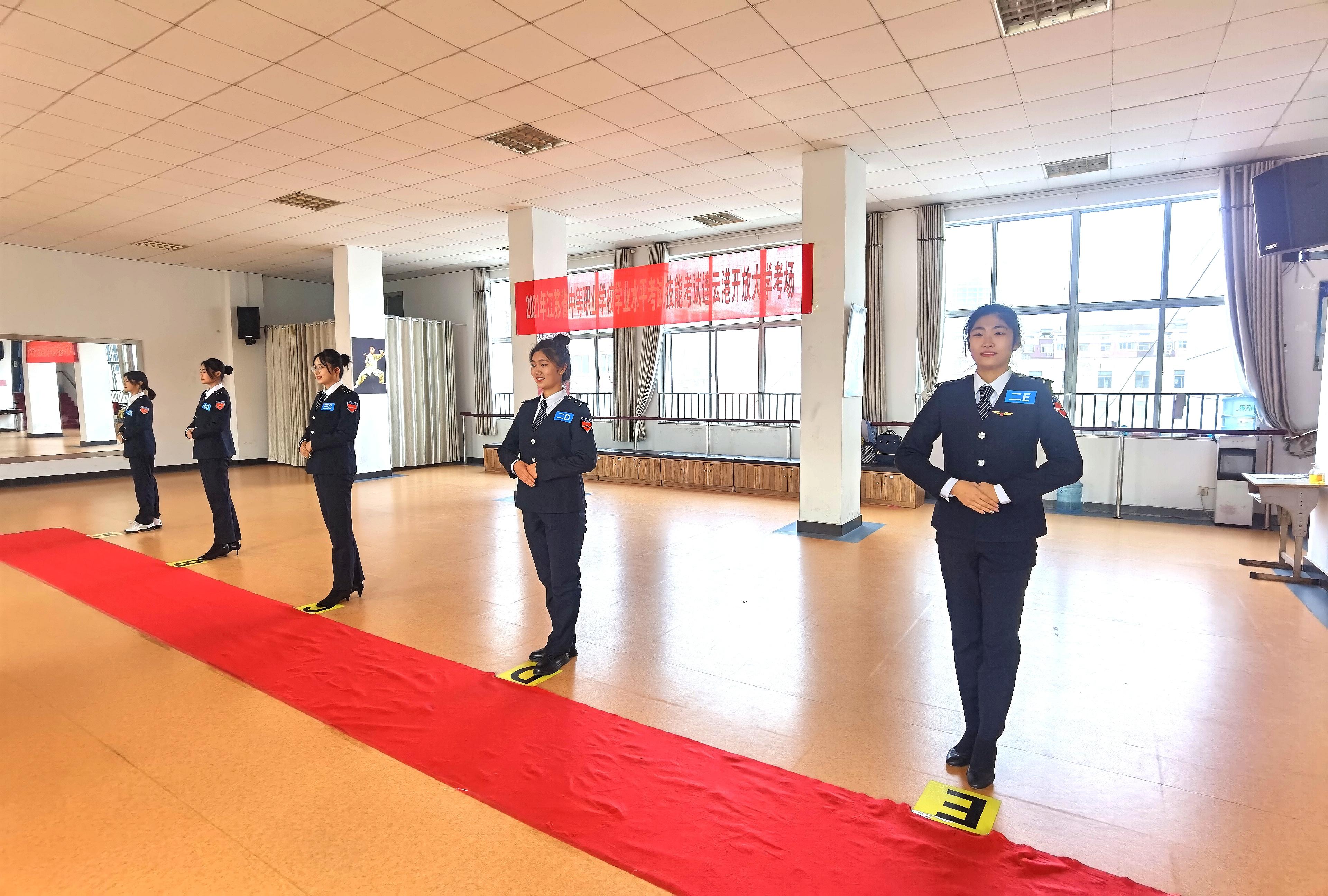 我校2021年江苏省中职学业水平考试机考及 专业技能考试考点工作圆满结束