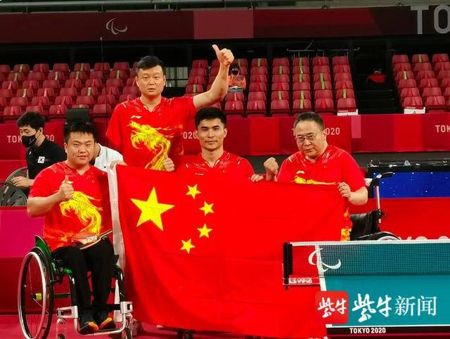 我校选手残奥会再夺三金